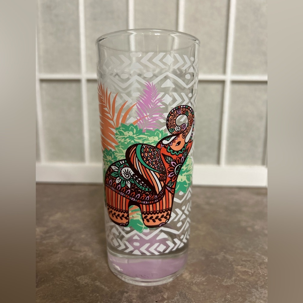 TMD Holdings Mandala Elephant Glasses 12 oz Set of 3 - Picture 2 of 9